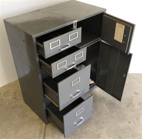 cole steel file cabinet combination|cole steel cabinet with safe.